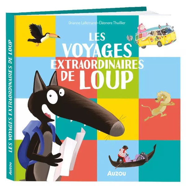 Coffret peluche Les voyages extraordinaires de Loup