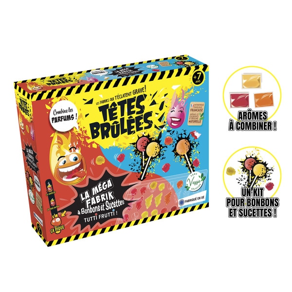 Têtes brûlées - La Mega Fabrik à Bonbons Tutti Fruti