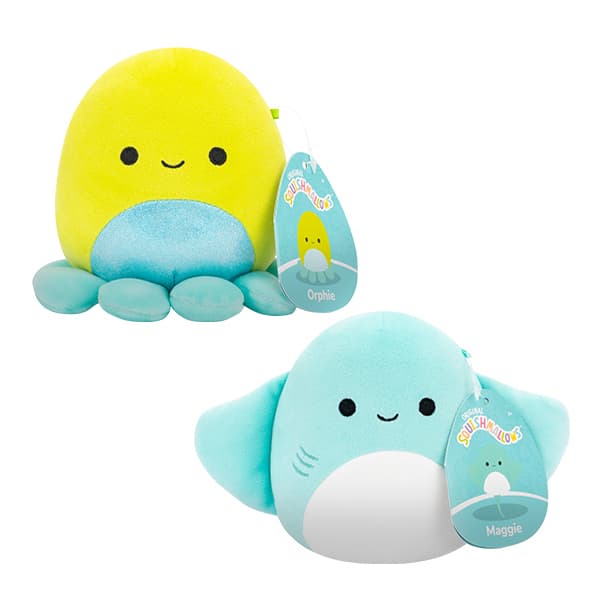 Peluches Squishmallows  x6 - 19cm