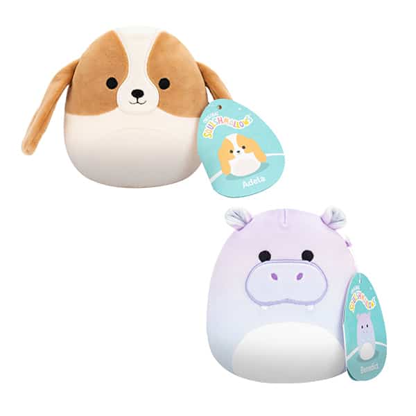 Peluches Squishmallows  x6 - 19cm