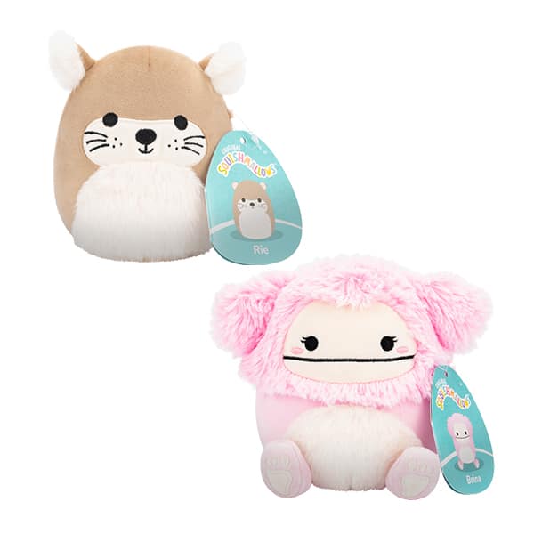 Peluches Squishmallows  x6 - 19cm