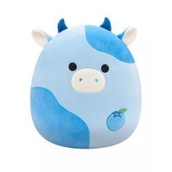 Peluche Squishmallows Rutanya la Vache Myrtille