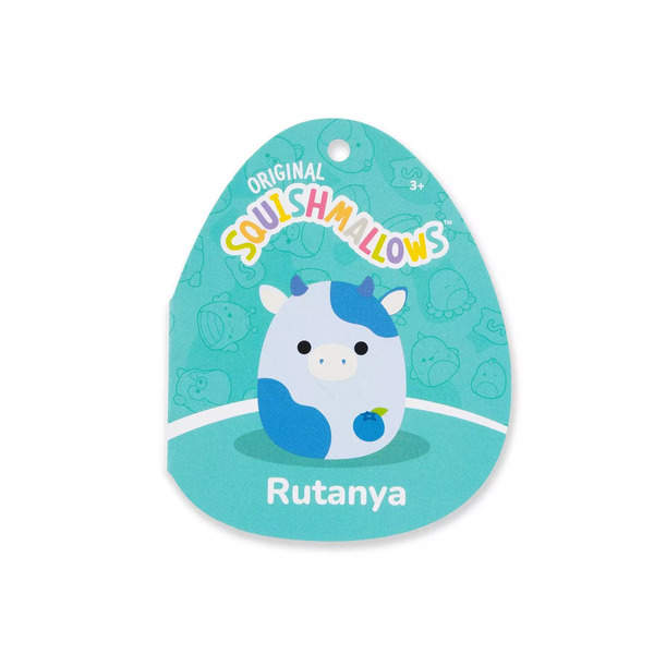Peluche Squishmallows Rutanya la Vache Myrtille