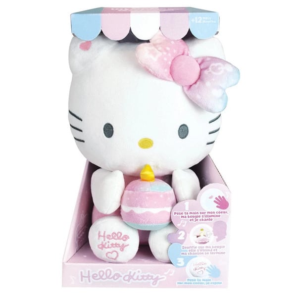 Peluche Hello Kitty Anniversaire 26cm