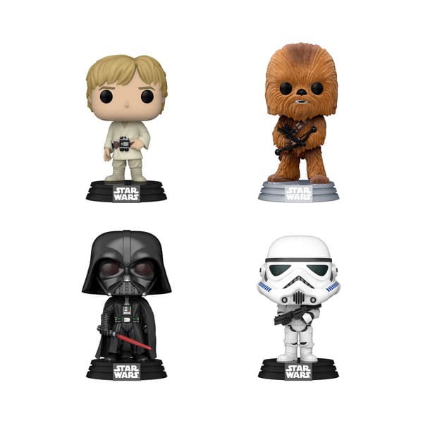 Coffret de 4 figurines Star Wars - Funko Pop