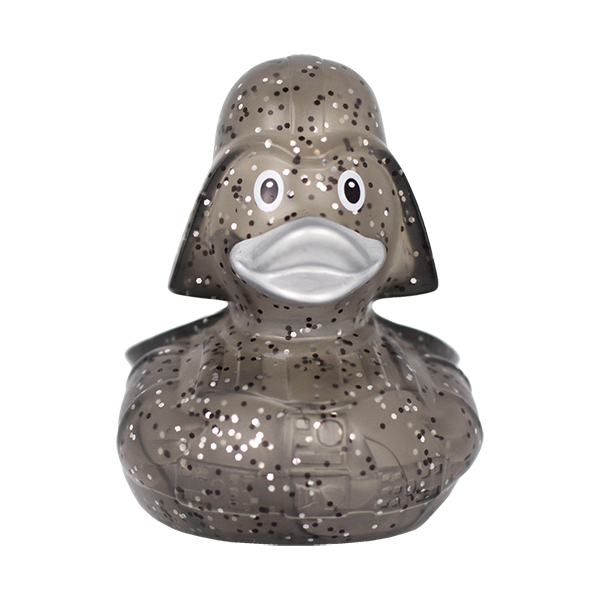 Canard de bain paillettes Black Star