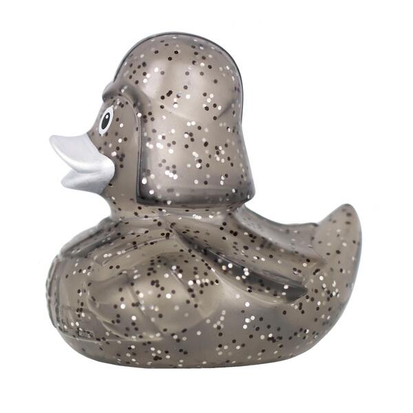 Canard de bain paillettes Black Star