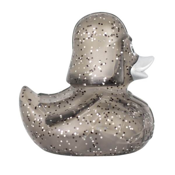 Canard de bain paillettes Black Star