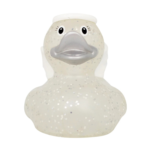 Canard de bain paillettes Ange
