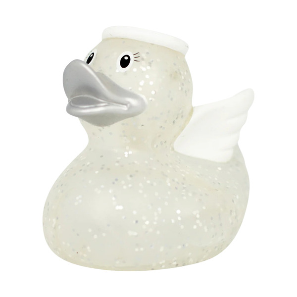 Canard de bain paillettes Ange