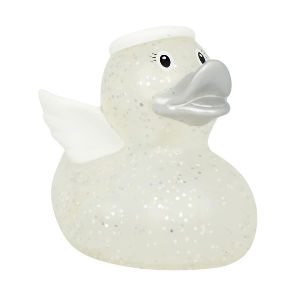 Canard de bain paillettes Ange