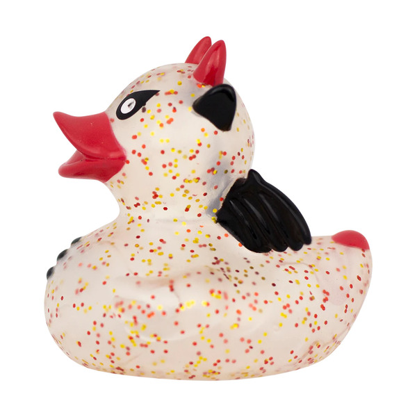 Canard de bain paillettes Diable