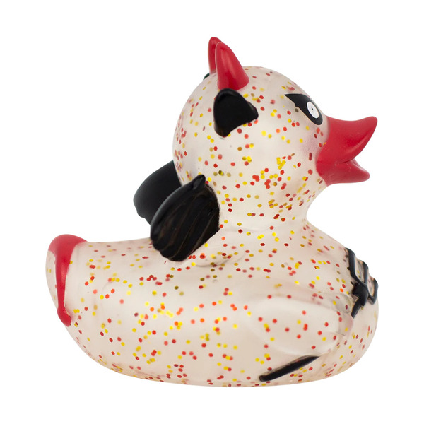 Canard de bain paillettes Diable