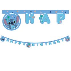 Guirlande Happy Birthday Stitch 