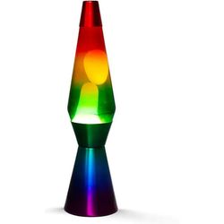 Lampe à lave arc-en-ciel