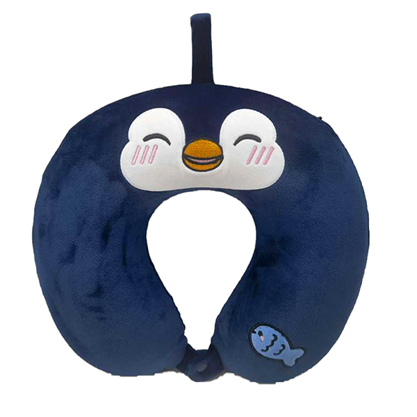 Oreiller de voyage pingouin