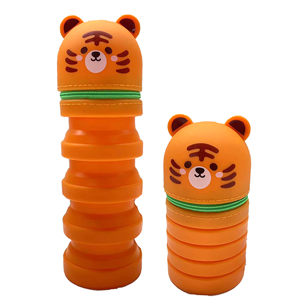 Trousse en silicone - Tigre