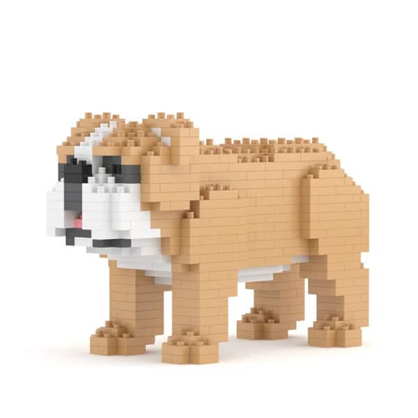 Jeu de construction Jekca - Mini bouledogue anglais