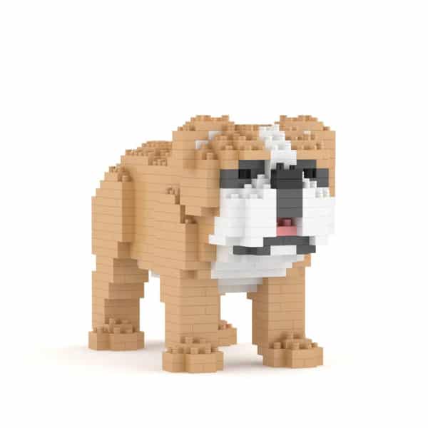 Jeu de construction Jekca - Mini bouledogue anglais