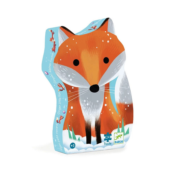 Puzzle Silhouetté – Petit Renard Ginger (24 pièces)