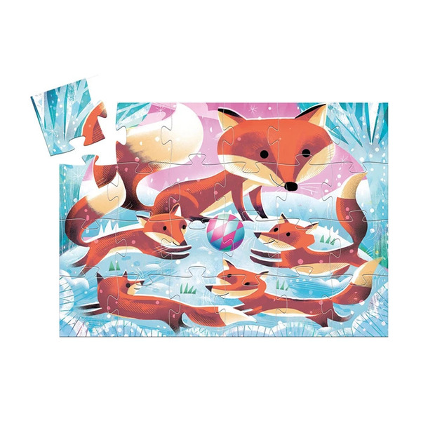 Puzzle Silhouetté – Petit Renard Ginger (24 pièces)