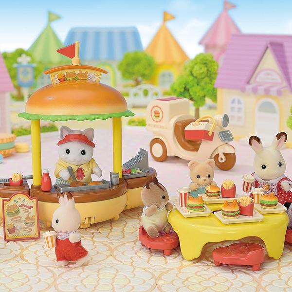 Sylvanian Families - 5757 - Le stand de hamburgers