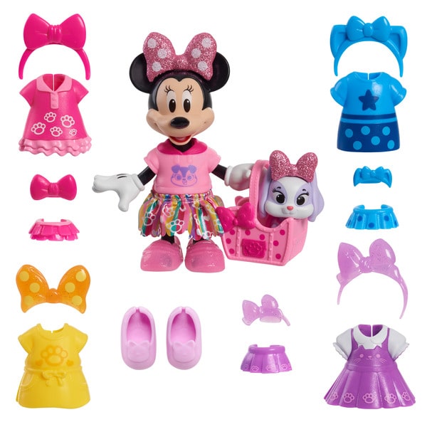 Coffret Minnie pailletée et ses tenues