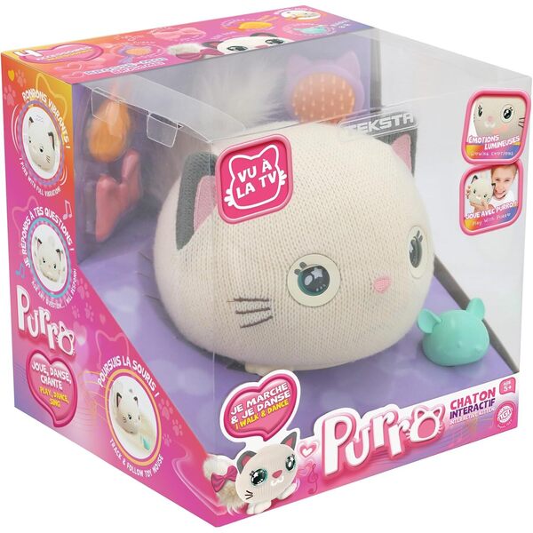 Peluche interactive - Chat Purro