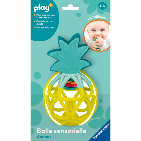 Balle sensorielle ananas - Play +