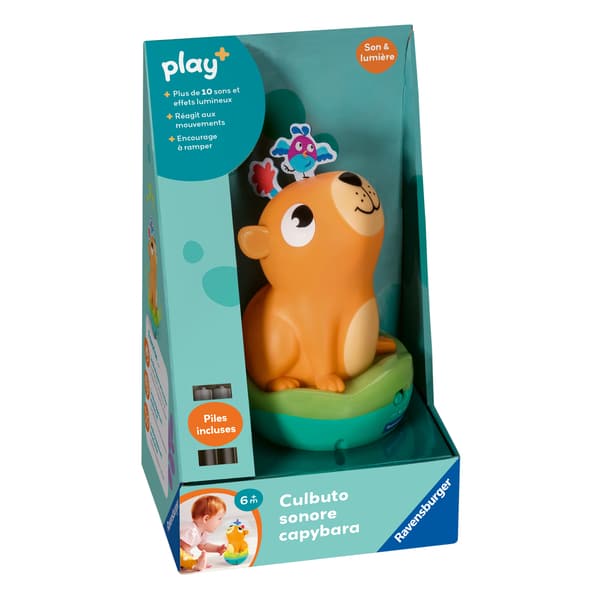 Culbuto sonore capybara - Play +