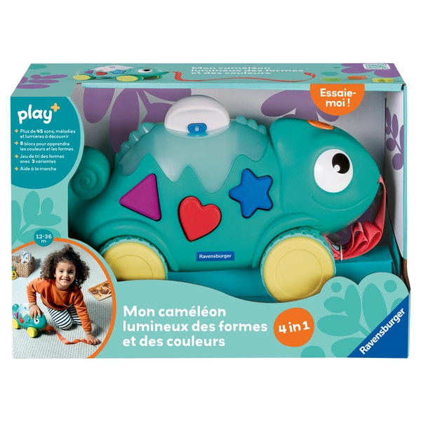 Mon caméléon lumineux des formes et des couleurs - Play +