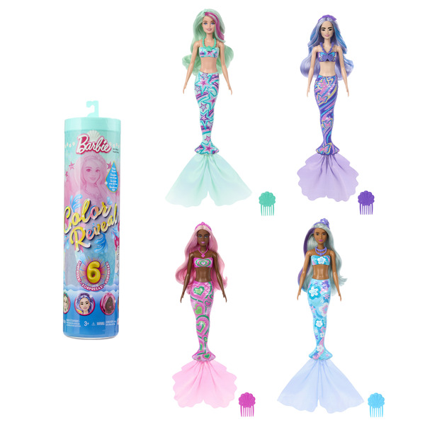 Barbie sirene change de couleur online