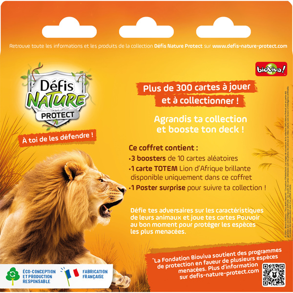 Coffret 3 boosters Défis Nature Protect