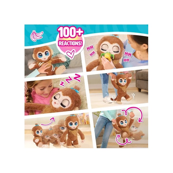 Peluche interactive FurReal Friends - Singe Peanut