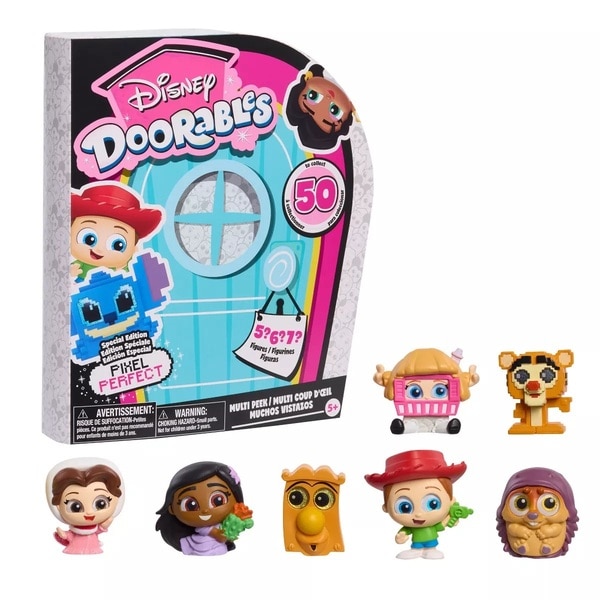 Doorables Multi Peek Disney 100 - Coffret 5,6 ou 7 figurines surprises