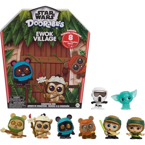 Doorables - Coffret Star Wars Ewok Village 