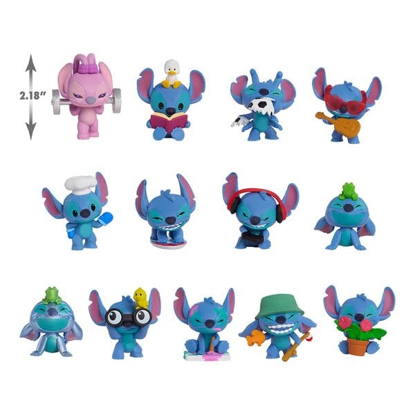 Mini figurine surprise Stitch 5 cm