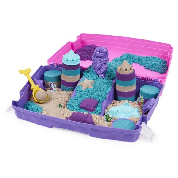 Kinetic Sand - Mallette de Construction - Palais de sirène