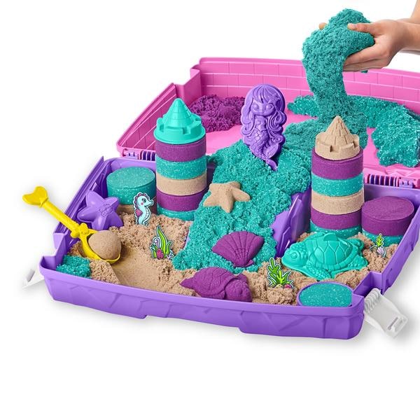 Kinetic Sand - Mallette de Construction - Palais de sirène