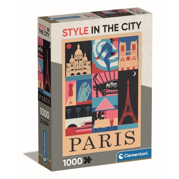 Puzzle 1000 pièces Paris Style in the City