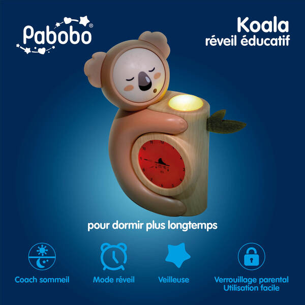Veilleuse indicateur de réveil Koala