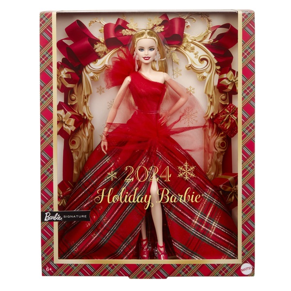 Poupée Barbie Joyeux Noël 2024 - Blonde