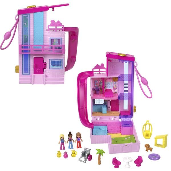 Coffret Maison de Reve Barbie Dreamhouse Polly Pocket