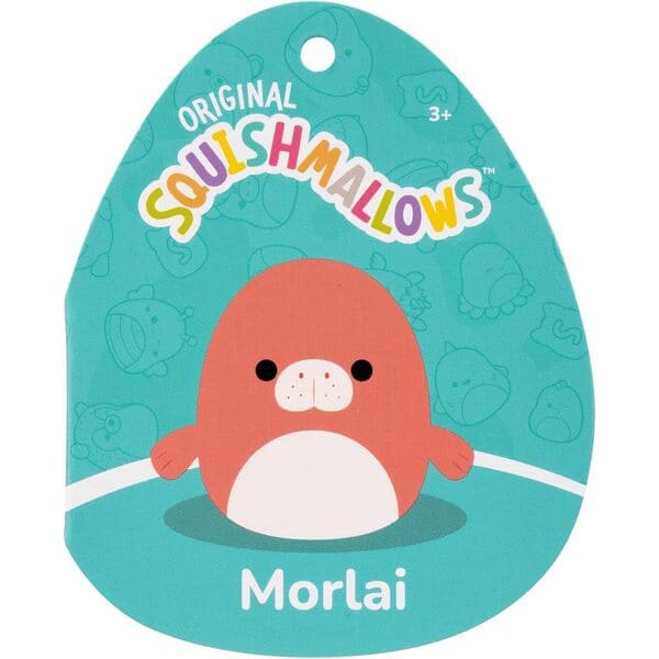 Peluche Squishmallows Morlai le lamantin - 40cm