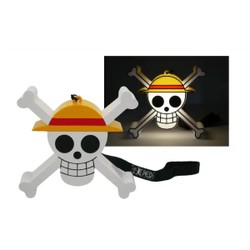 Lampe tête de mort One Piece 9cm