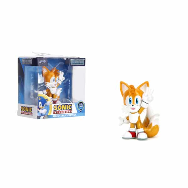 Figurine Sonic en métal 6,5 cm