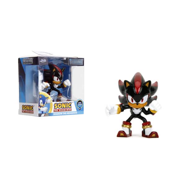 Figurine Sonic en métal 6,5 cm