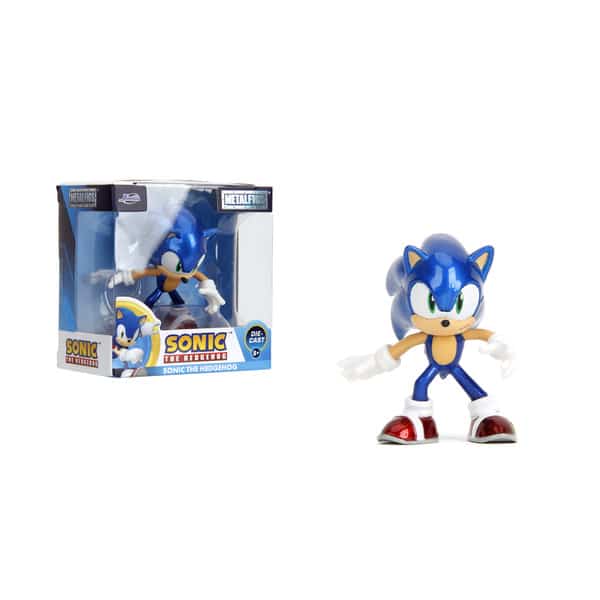 Figurine Sonic en métal 6,5 cm