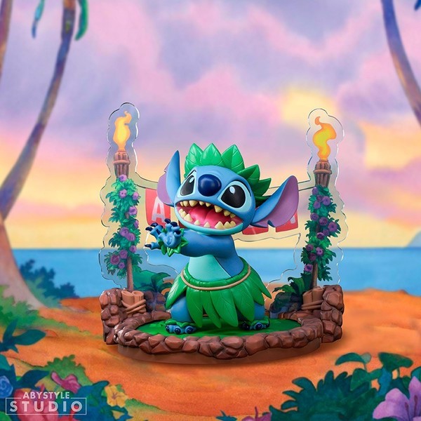 Figurine Stitch Hula Dance