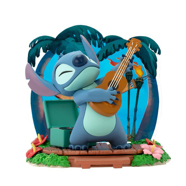 Figurine Stitch et sa guitare